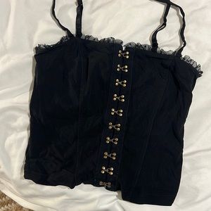 Free people corset style top